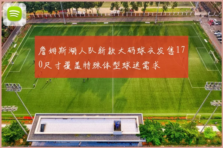 詹姆斯湖人队新款大码球衣发售170尺寸覆盖特殊体型球迷需求