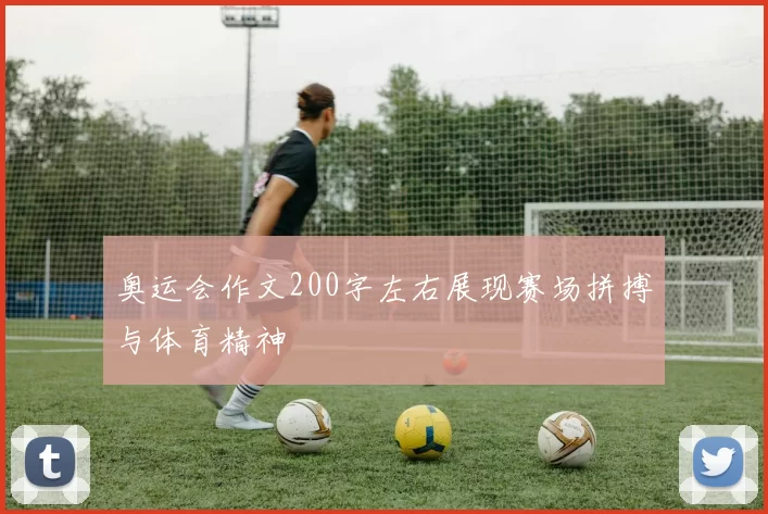 奥运会作文200字左右展现赛场拼搏与体育精神